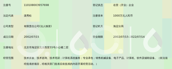 北京万云易博达信息技术有限公司 专业信息技术咨询服务的领航者